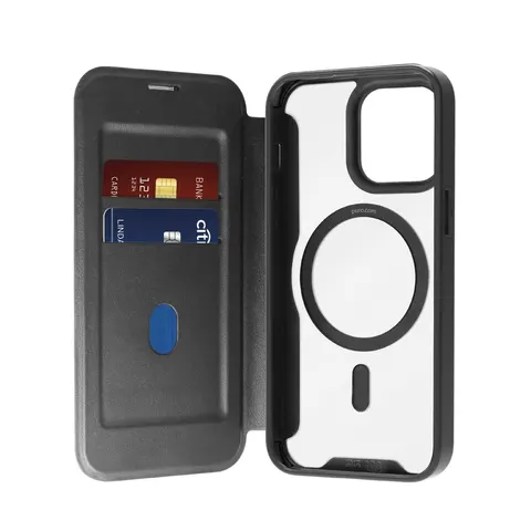 Book Mag 2 Case for iPhone 16 Pro, Schwarz – Bild 1