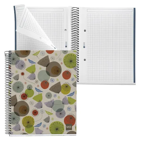 MIQUELRIUS Collegeblock DIN A5 kariert bunt – 024638 – Bild 1