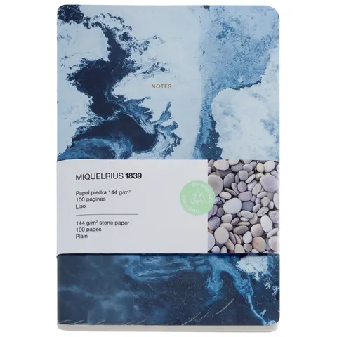 MIQUELRIUS Notizbuch Stone Paper blau – Bild 1