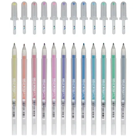 Sakura Stardust Set 12 Gelpennen – afbeelding 1