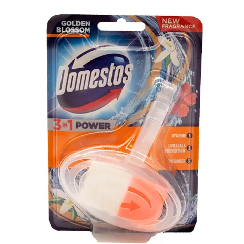 Domestos 3in1 WC blok - Gouden bloesem – afbeelding 1