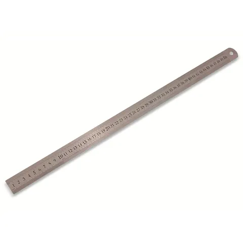 TOOLTECH Metall Lineal 500 mm, flexibel – Bild 1