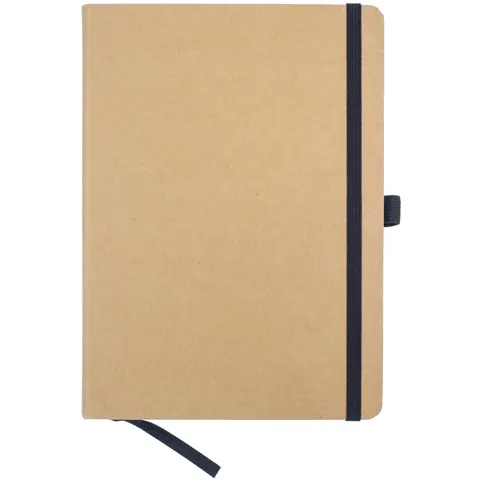 KANGARO 552641 - Notebook, with 5 mm squares (A5), 96 sheets, black – image 1
