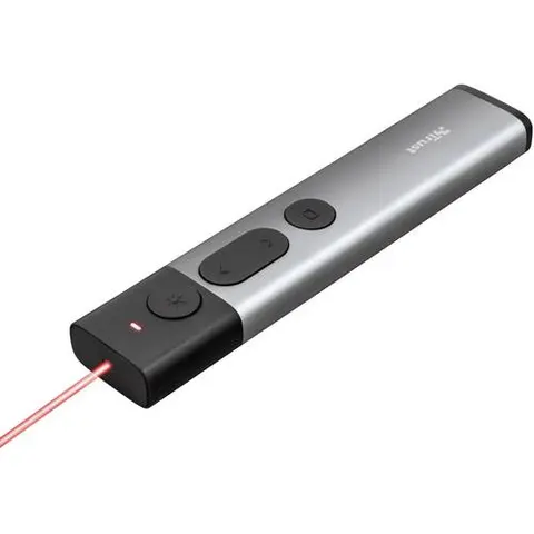Trust Kazun wireless presenter RF Aluminium Black – image 1