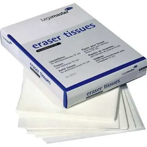 Legamaster eraser tissue for TZ 4 whiteboard eraser 100pcs – image 1