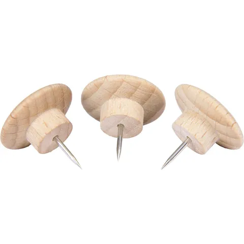 Legamaster WOODEN push-pin 25pcs – image 1