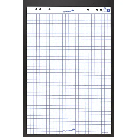 Legamaster flipchart paper pad grid 5pcs – image 1