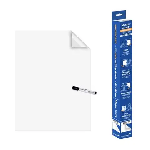 Legamaster Magic-Chart whiteboard foil 60x80cm – image 1