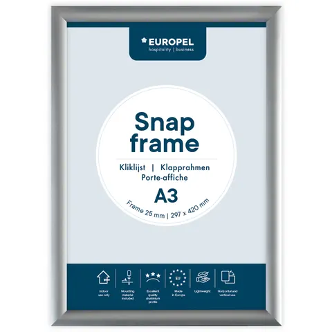 Kliklijst Europel A3 25mm – afbeelding 1