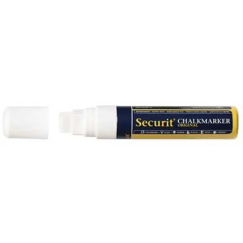 Securit 15mm Liquid Chalk Pen White – image 1