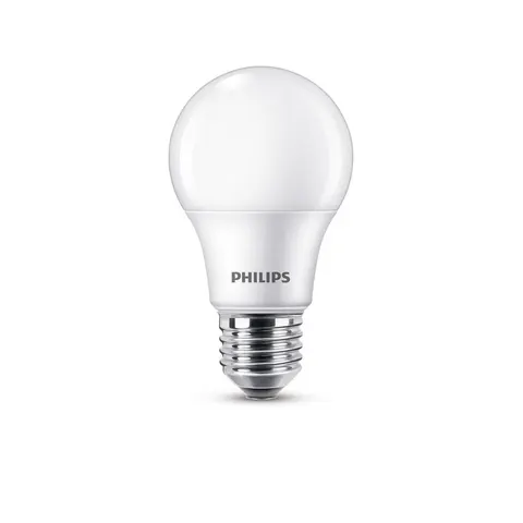 Philips E27 LED-Lampe A60 8W 2.700K matt 4er Pack – Weiß – Bild 1