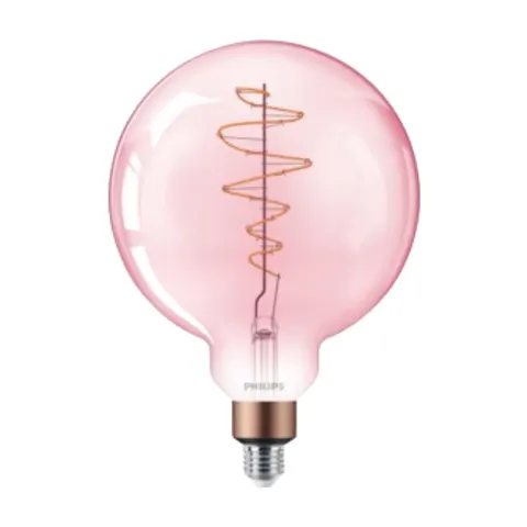 Philips LED Lamp - Dimbaar - Roze – afbeelding 1