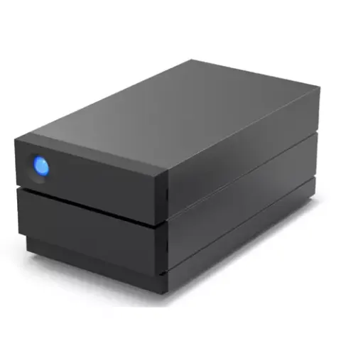 LaCie 2big Raid USB-C 40TB disk array Desktop Black – image 1