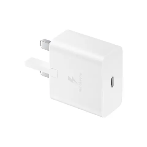 Samsung 15W PD Power Adapter (USB-C) (without Cable) Smartphone White – image 1