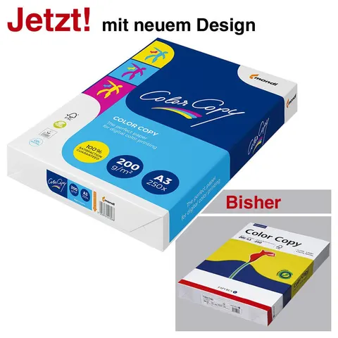 Laserpapier Color Copy A3 200gr wit 250 vel – afbeelding 1