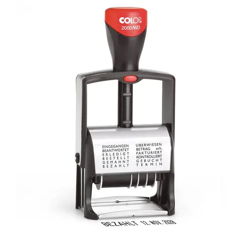 COLOP Datumstempel mit Text 2000/WD – Bild 1