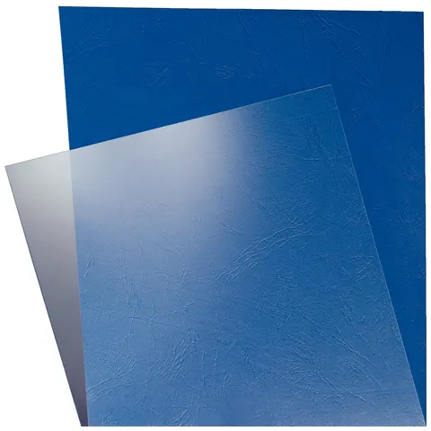 LEITZ Deckblatt, DIN A4, aus PVC, transparent, 0,25 mm – Bild 1