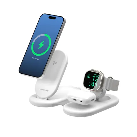 ALOGIC PackAway 3-in-1 Qi2 Fast Wireless Charger – image 1