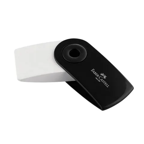 FABER-CASTELL Radiergummi SLEEVE-MINI - weiß – Bild 1