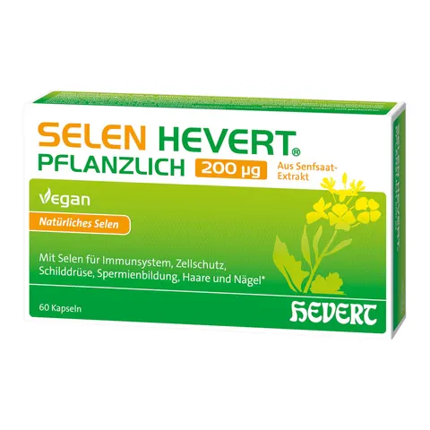 Selen Hevert Pflanzlich 200 Μg Kapseln – Bild 1