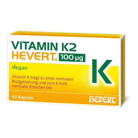 Vitamin K2 Hevert 100 μg Kapseln – 199036 – Bild 1