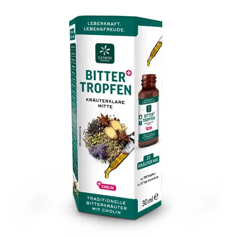 LEMON PHARMA BITTER TROPFEN 30 ml Tropfen – Bild 1