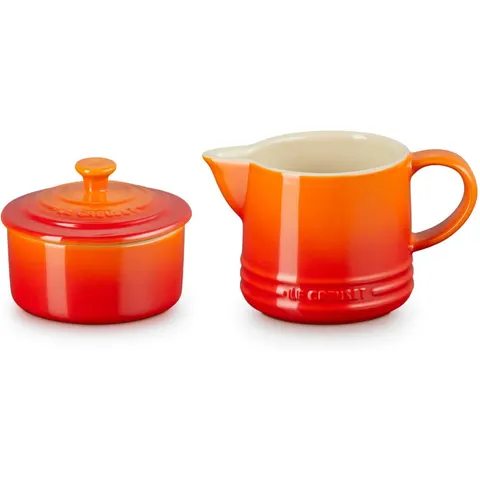 Le Creuset Volcanic Milk & Sugar Set – image 1