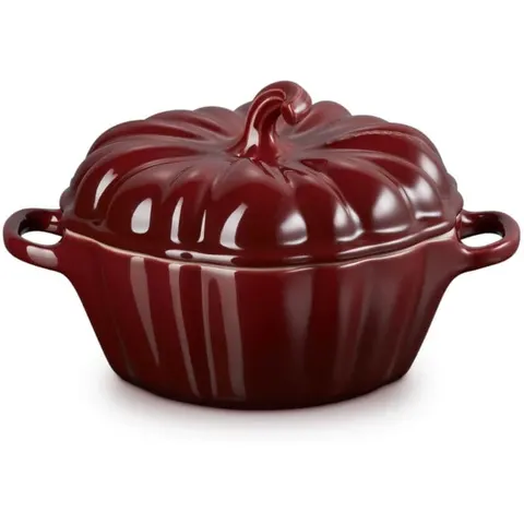Le Creuset Garnet Pumpkin Petite Casserole – image 1