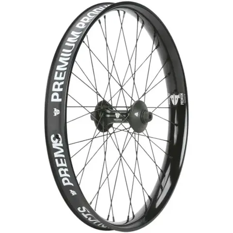 Premium Curb Cutter Front BMX Rolle (Schwarz) – Bild 1