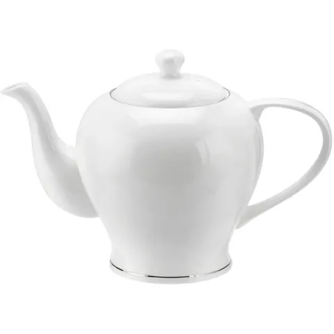 Royal Worcester Serendipity Platinum Teapot – image 1