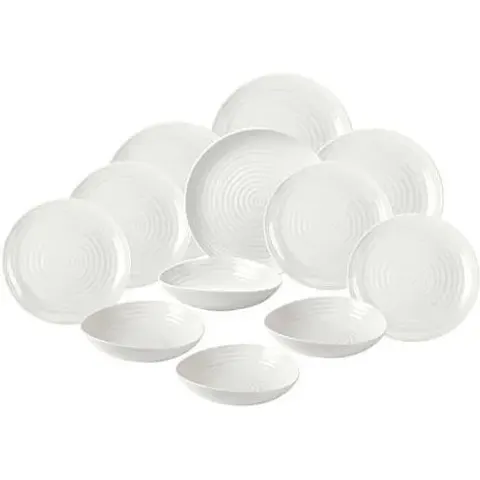 Sophie Conran White 12 Piece Coupe Shape Set – image 1