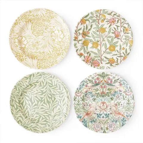 Morris & Co Mixed Set of 4 23cm Plates – image 1