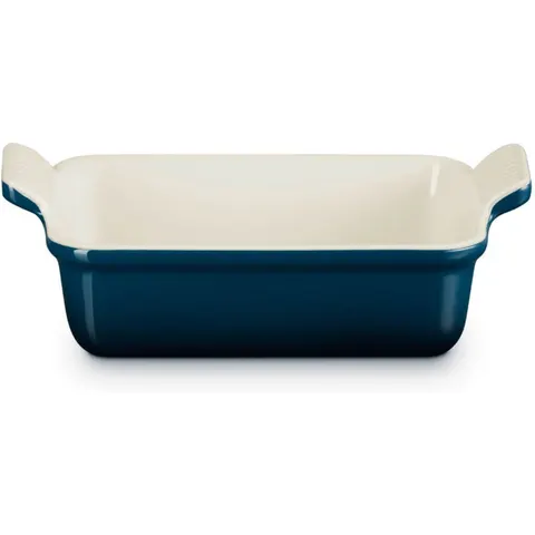 Le Creuset Nuit Stoneware Small 19cm Heritage Rectangular Dish – image 1