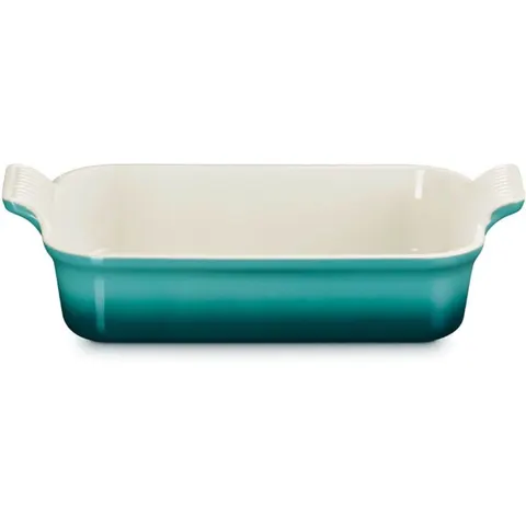 Le Creuset Bleu Riviera Stoneware 26cm Heritage Rectangular Dish – image 1