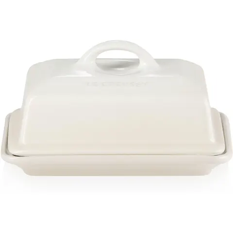 Le Creuset Breakfast Butter Dish Meringue – image 1