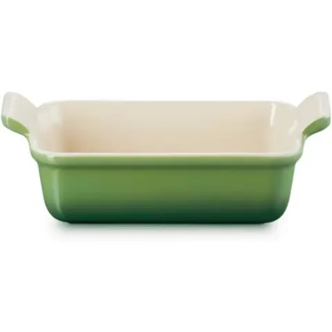 Le Creuset Stoneware Heritage Rectangular Dish Bamboo 19cm/1.1L – image 1