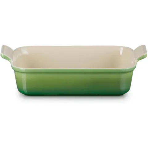 Le Creuset Stoneware Heritage Rectangular Dish Bamboo 26cm/2.4L – image 1