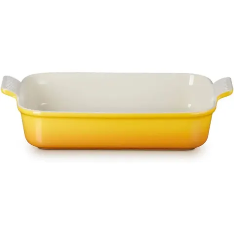 Le Creuset Stoneware Heritage Rectangular Dish Nectar 32cm/3.85L – image 1