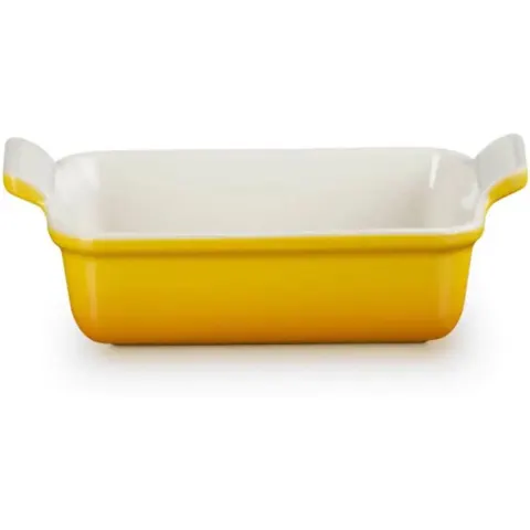 Le Creuset Stoneware Heritage Rectangular Dish Nectar 19cm/1.1L – image 1