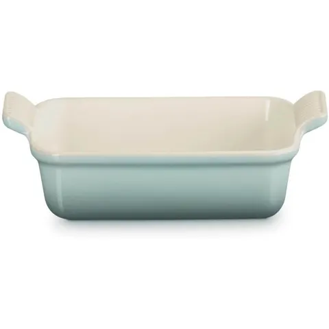 Le Creuset Heritage Stoneware 19cm Rectangular Dish - Sea Salt – image 1