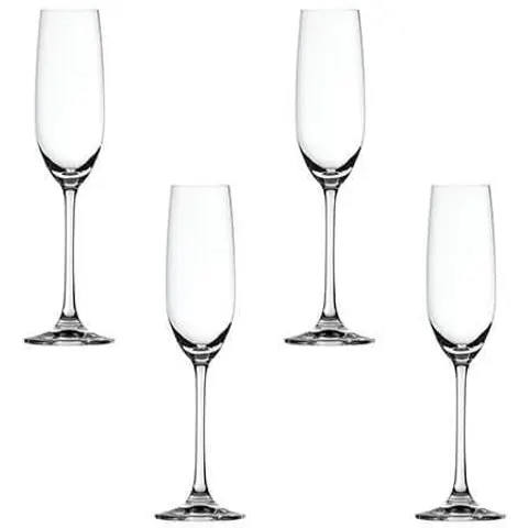 Salute Champagner-Gläser 4 St. – Bild 1