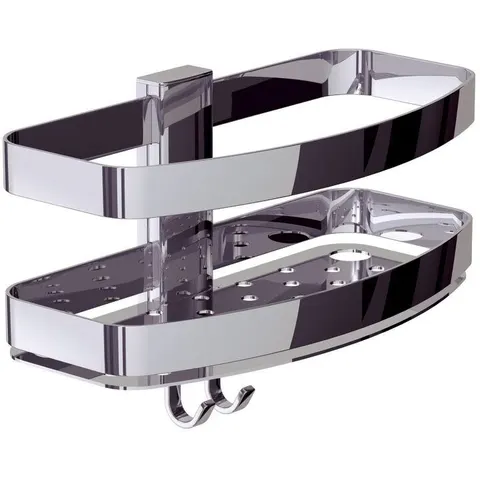Bravat Duschkorb 24 cm – Bild 1