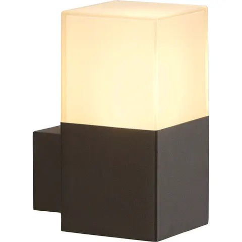 SLV Grafit - angular outdoor wall light – anthracite, white – image 1