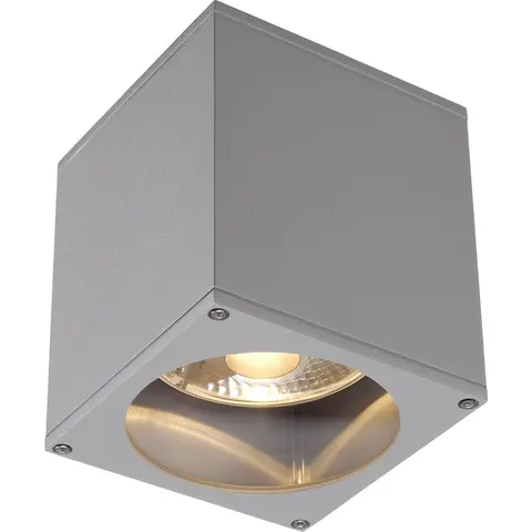SLV Big Theo outdoor ceiling light, grey – image 1