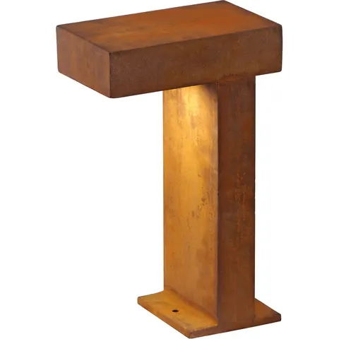 SLV Rusty Pathlight - rust brown pillar light – image 1