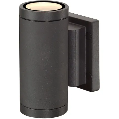SLV Myra wall lamp, anthracite, aluminium, width cm, up/down – image 1