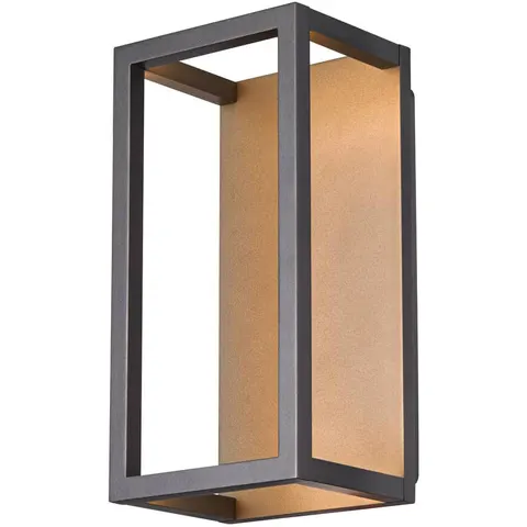 SLV Quadrulo LED outdoor wall lamp indirect anthracite – image 1