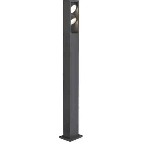 SLV Eskina Frame Double LED path light, 125 cm – anthracite – image 1