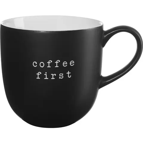 Asa Hey beker 'coffee first' – afbeelding 1