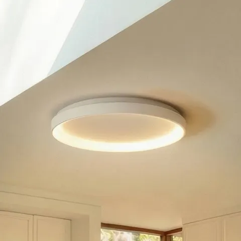 LED Ceiling Light Vivy Arcchio, dimmable, White / opal, Kitchen, metal, Modern, Ceiling Light – image 1